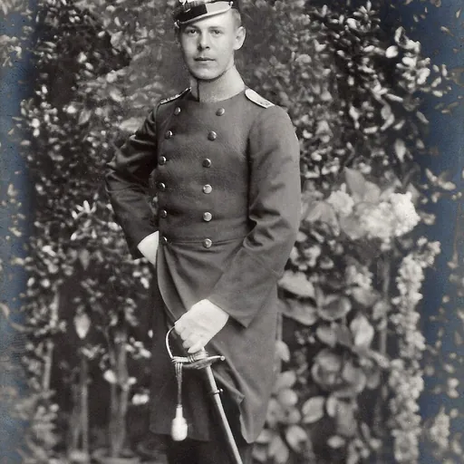 Portrait of Gottfried, 8th Prince of Hohenlohe-Langenburg