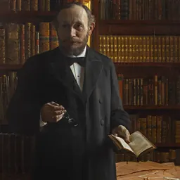 Portrait of Ludvig Wimmer