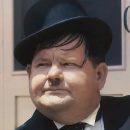 Portrait of Oliver Hardy