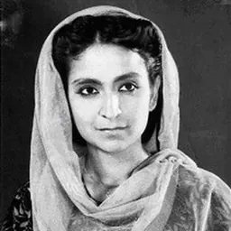 Portrait of Amrita Pritam