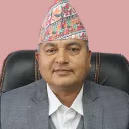 Portrait of Shalikram Jamkattel
