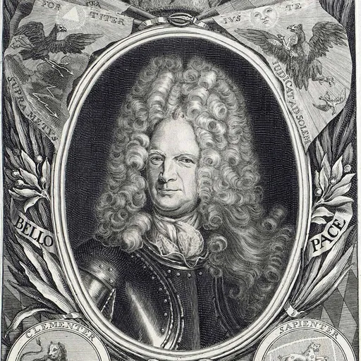 Portrait of Maximilian Charles, Prince of Löwenstein-Wertheim-Rochefort