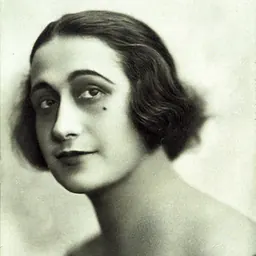 Portrait of Italia Almirante Manzini