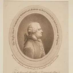 Portrait of Norborne Berkeley, 4th Baron Botetourt
