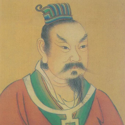 Portrait of Emperor Taizu of Later Liang