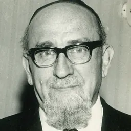 Portrait of Israel Porush