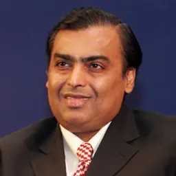Portrait of Mukesh Ambani