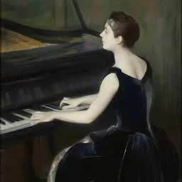 Portrait of Marie-Léontine Bordes-Pène