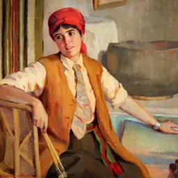Portrait of Mary-Russell Ferrell Colton