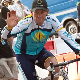 Portrait of Lance Armstrong
