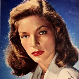 Portrait of Lauren Bacall