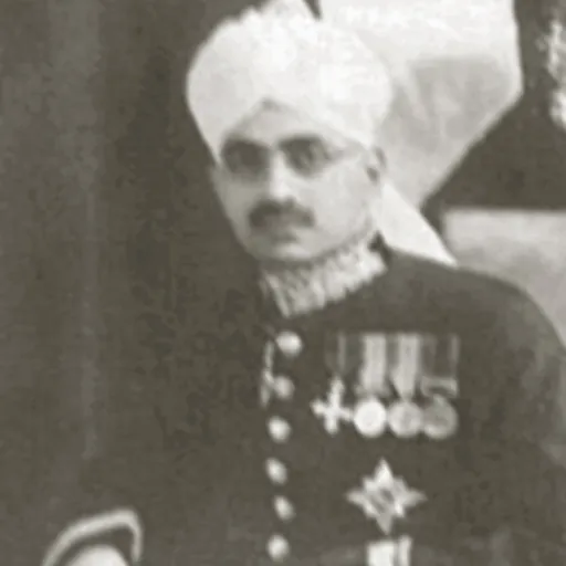 Portrait of Sikandar Hayat Khan