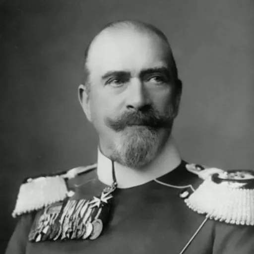 Portrait of Adolf Friedrich V, Grand Duke of Mecklenburg-Strelitz