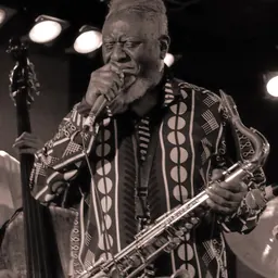 Portrait of Pharoah Sanders