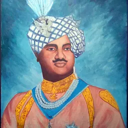Portrait of Krishna Kumarsinhji Gohil
