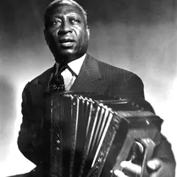 Portrait of Lead Belly