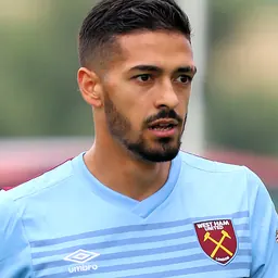 Portrait of Manuel Lanzini