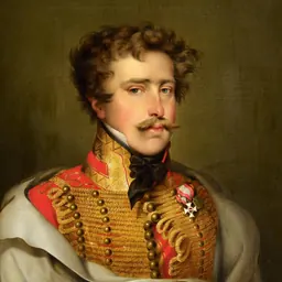 Portrait of Gustav, Landgrave of Hesse-Homburg