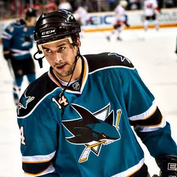 Portrait of Jonathan Cheechoo