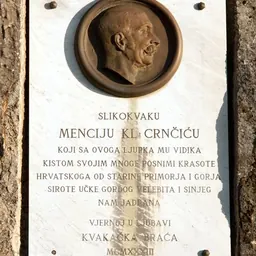 Portrait of Menci Clement Crnčić