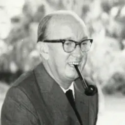 Portrait of Eric James, Baron James of Rusholme