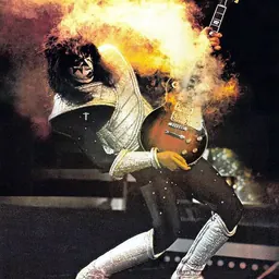 Portrait of Ace Frehley