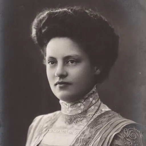 Portrait of Princess Wiltrud, Duchess of Urach