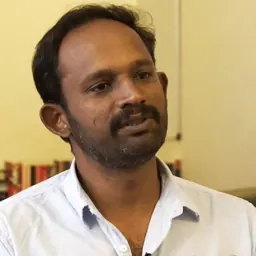 Portrait of M. Manikandan
