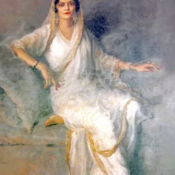 Portrait of Indira Devi