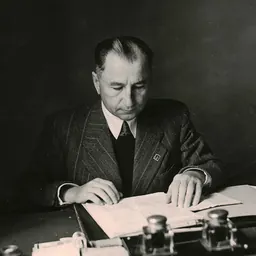 Portrait of Mihal Sherko