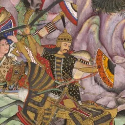 Portrait of Baz Bahadur