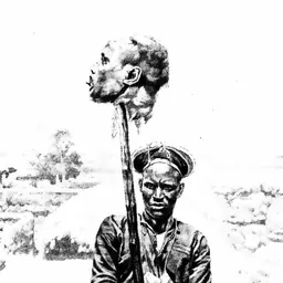 Portrait of Rabih az-Zubayr