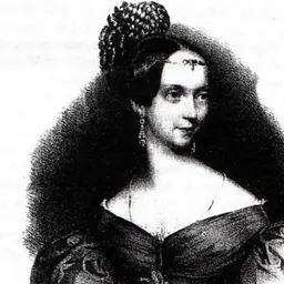Portrait of Delphine von Schauroth