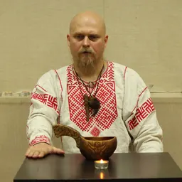 Portrait of Ilya Cherkasov (volhv Veleslav)