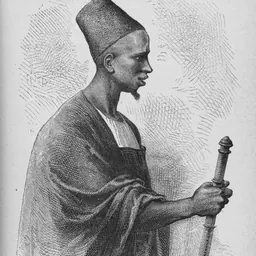 Portrait of Ahmadu Tall