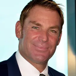 Portrait of Shane Warne