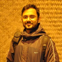 Portrait of Arun Saha