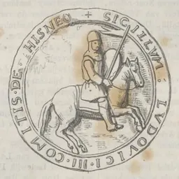 Portrait of Louis III, Count of Chiny