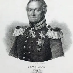 Portrait of Gustav von Rauch