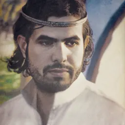 Portrait of Ahmed Mater