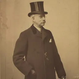 Portrait of Hans Peter Johan Lyngbye