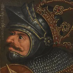 Portrait of Rudolph I of Germany