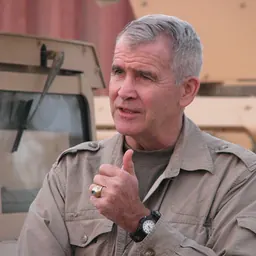Portrait of Oliver North