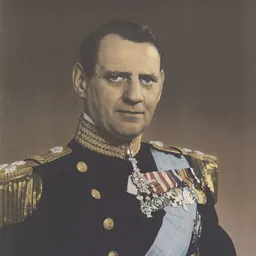 Portrait of Frederik IX of Denmark