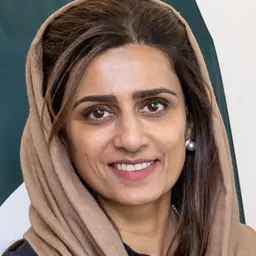 Portrait of Hina Rabbani Khar