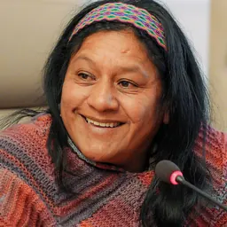 Portrait of Aída Quilcué