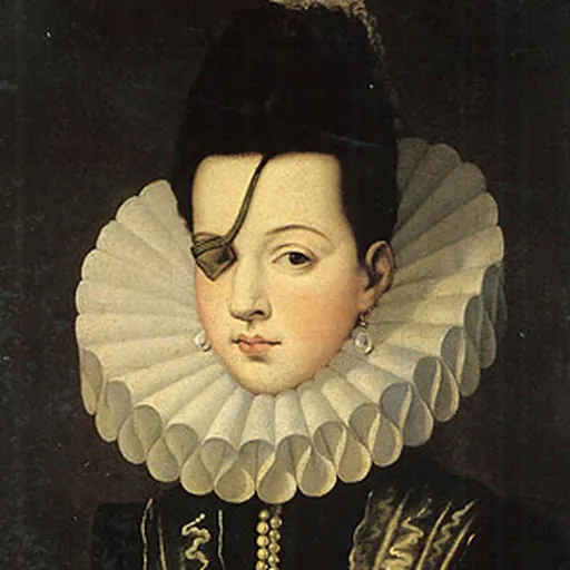 Portrait of Ana de Mendoza, Princess of Eboli
