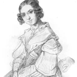 Portrait of Adele Schopenhauer