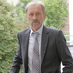 Portrait of Oleh Yukhnovskyi