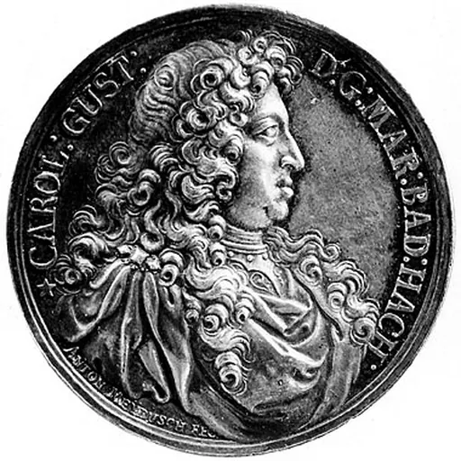 Portrait of Charles Gustav of Baden-Durlach